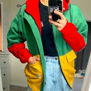 Korean Colorblock Jacket